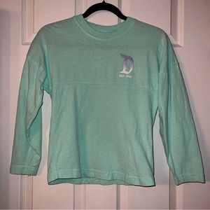 Disney Parks Disneyland Spirit Jersey Little Mermaid Ariel Colors Kids Size Med